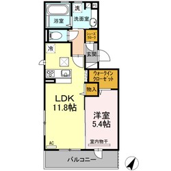 カレントIIの物件間取画像